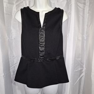 7th Avenue New York & Company Women's Black Vest Size M